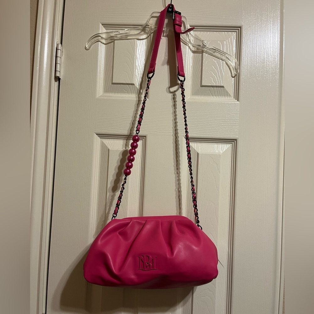 Badgley Mischka Pink Crossbody Bag